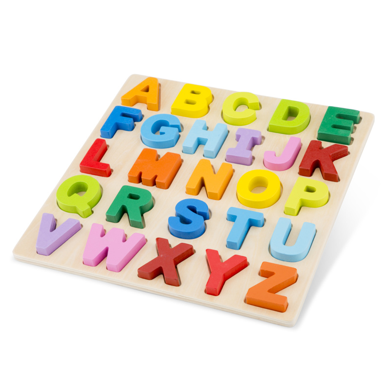 New Classic Toys dřevěné vkládací puzzle čísla