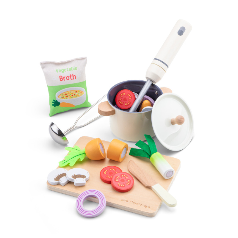 New Classic Toys Sada potravin na přípravu polévky