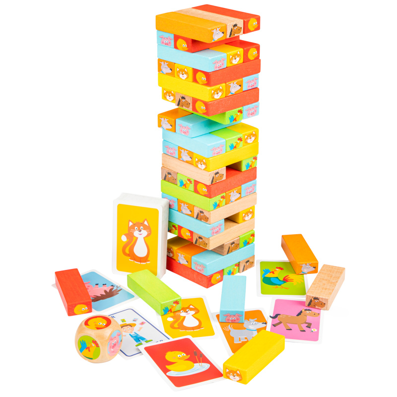 New Classic Toys Dřevěná jenga věž