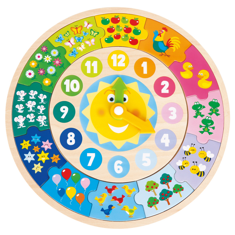 New Classic Toys puzzle hodiny