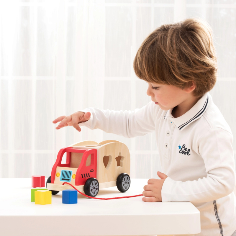 New Classic Toys nákladní auto vkládání tvarů