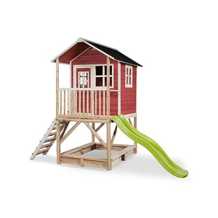 EXIT TOYS Zahradní cedrový domeček Exit Loft 500 červený