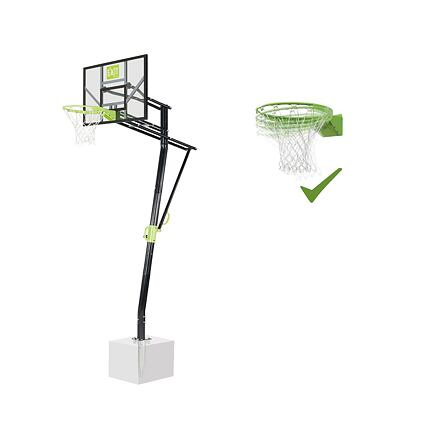 EXIT Galaxy Inground Basket (with Dunk rim) (transparent polycarbonate)