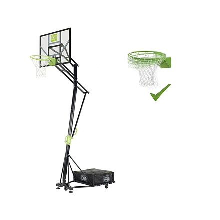 EXIT Galaxy Portabe Basket (with Dunk rim) (transparent polycarbonate)