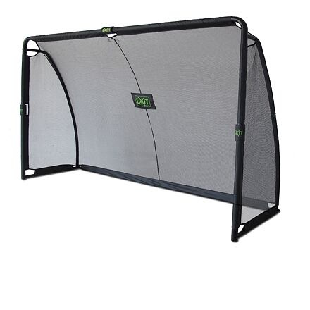 EXIT Finta ocelová fotbalová branka 300x200cm - černá