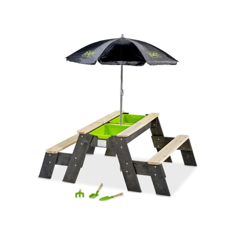 EXIT TOYS Aksent Sand, Vodní piknikový stůl (2 místa) Deluxe (FSC 100%)