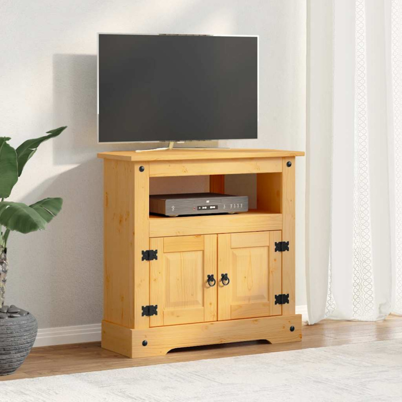 Konzolový Stolek Mexická Borovice Corona 80 X 43 X 78 Cm - Hnědá