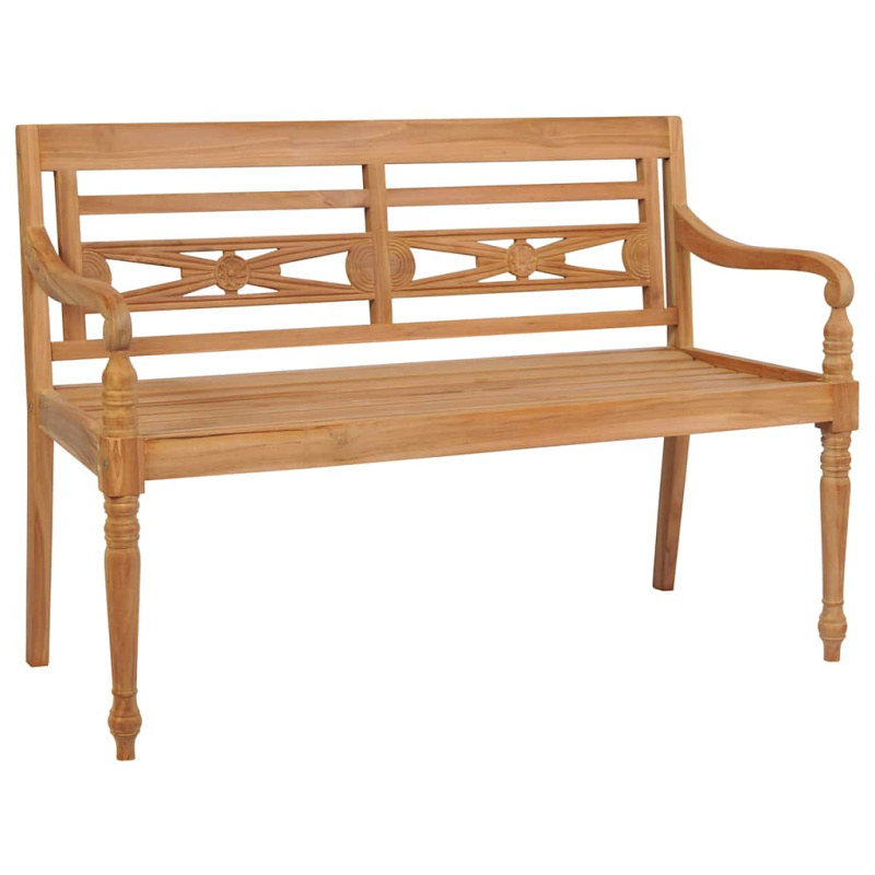 Lavice Batavia Teak Hnědá