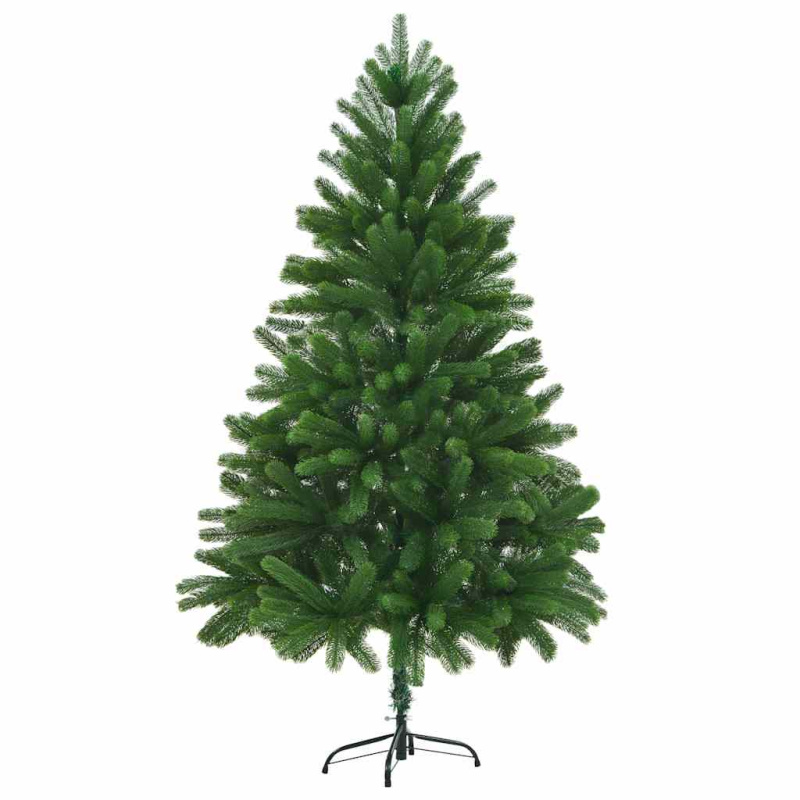 Umělý vánoční stromek s realistickým jehličím 180 cm zelený