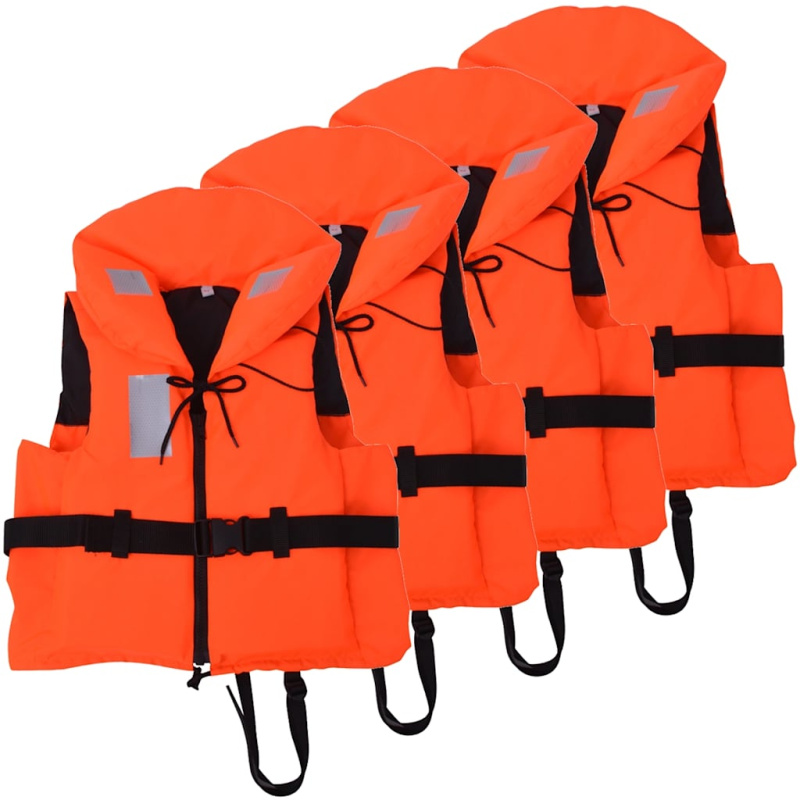 Plovací Vesty 4 Ks 100 N - 60-70 kg