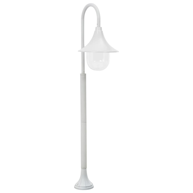 Zahradní Sloupová Lampa E27 120 Cm Hliník - Tmavě zelená