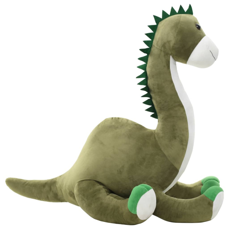 Plyšový Dinosaurus Brontosaurus K Mazlení Zelený - 120 x 130 cm