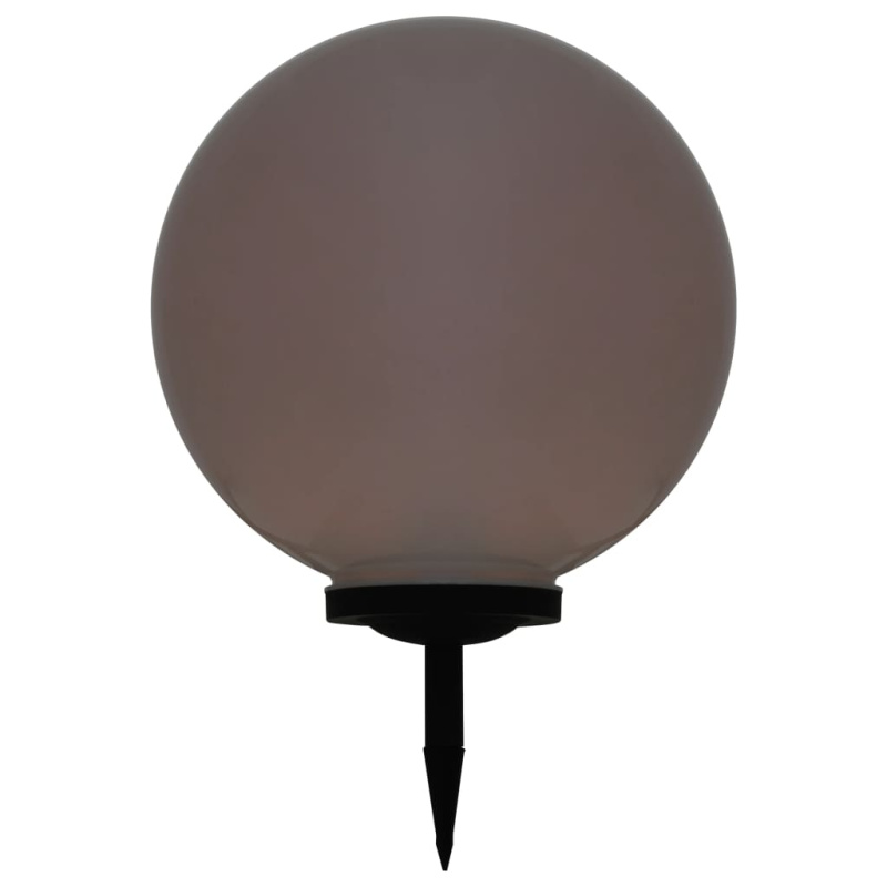 Zahradní Solární Lampa Led Kulovitá Rgb