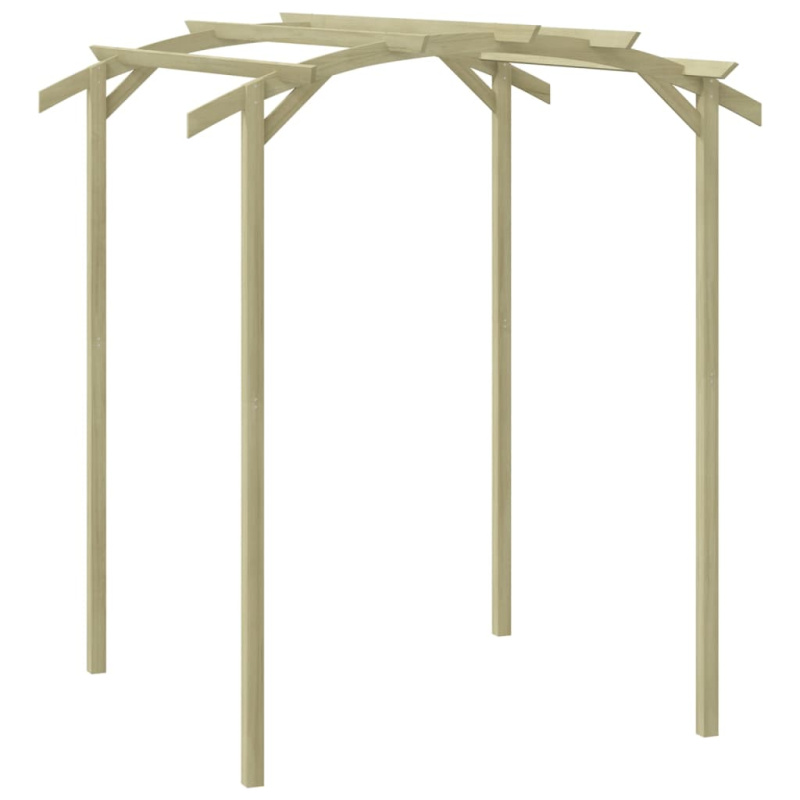 Zahradní Pergola Impregnovaná Borovice 180 X 197 X 210 Cm