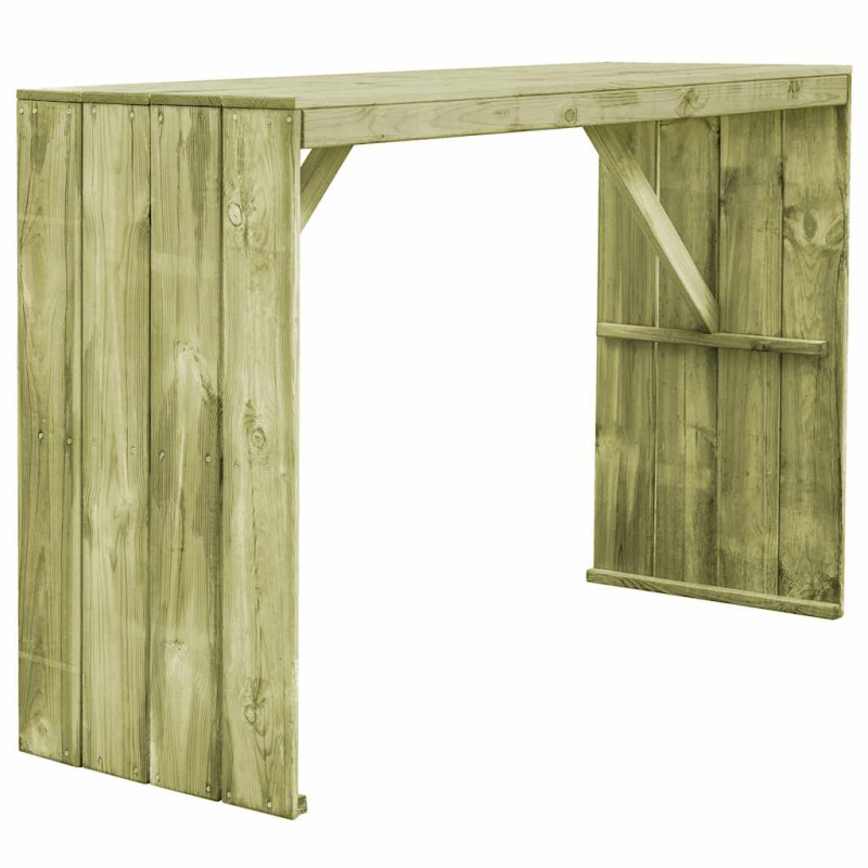 Barový Stůl 170X60X110 Cm Impregnovaná Borovice