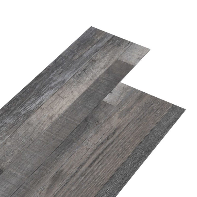 Podlahová Krytina Pvc 4,46 M² 3 Mm Samolepicí Průmyslové Dřevo - Hnědá