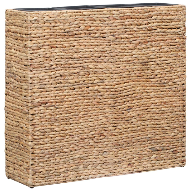 Vyvýšený Záhon Se 4 Květináči Vodní Hyacint - Hnědá