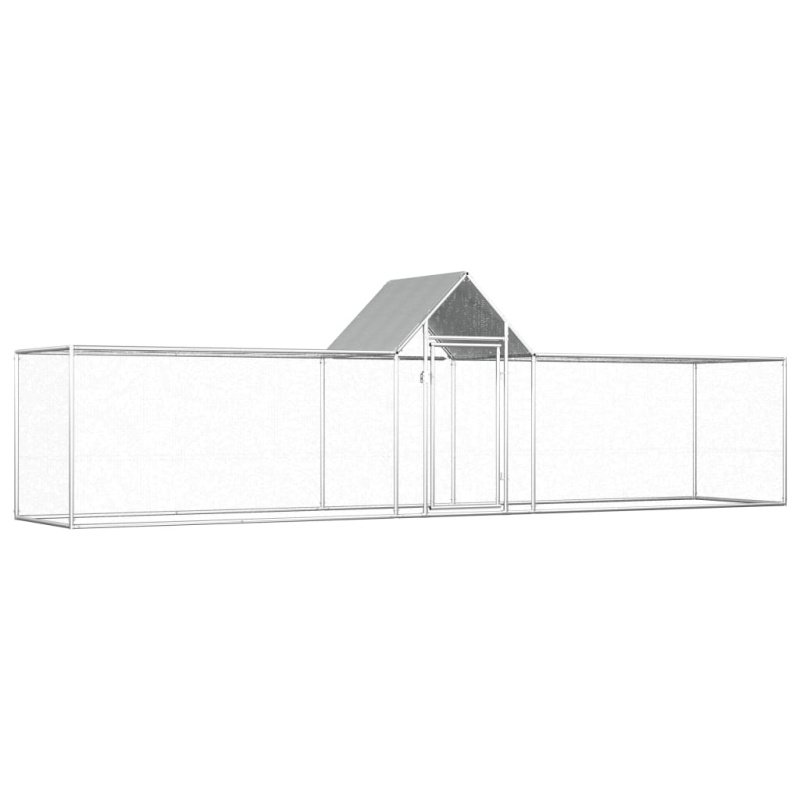 Klec Pro Kuřata Pozinkovaná Ocel - 9 x 1 x 1,5 m