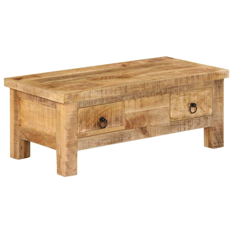 Konferenční stolek 90 x 45 x 35 cm masivní mangovníkové dřevo