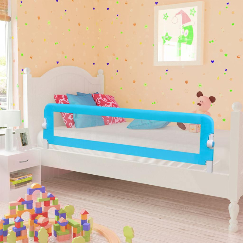 Dětská Zábrana K Postýlce Polyester - Šedá / 120 x 42 cm