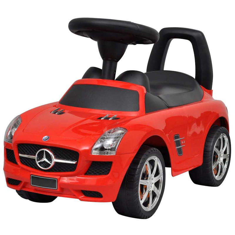 Dětské Auto / Odrážedlo Červené - bílý benz