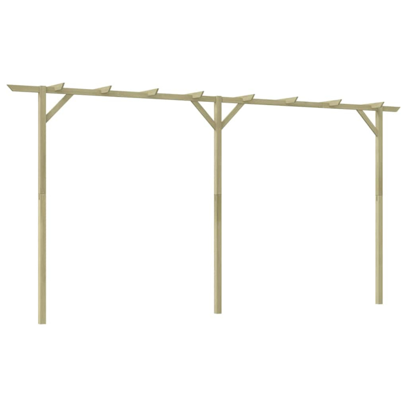 Zahradní Pergola Dřevo - 400 x 40 x 205 cm