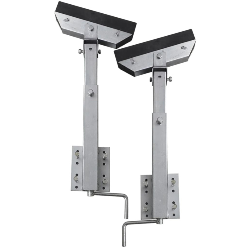 Set 2 Držáků Podpora Na Přívěs Člunu 63 Až 88 Cm