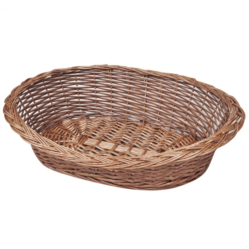 Proutěný Koš / Pelech Pro Psa Přírodní - 69 cm