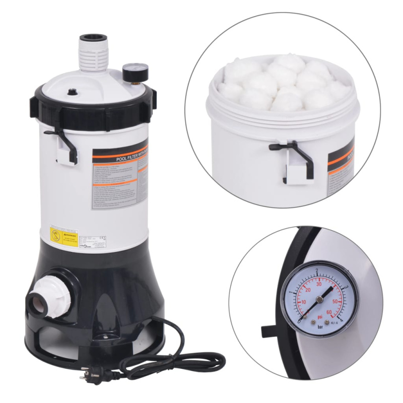 Filtrační Čerpadlo Pro Bazény 185 W 4,4 M³/H