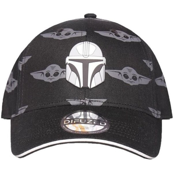 CurePink Star Wars|Hvězdné války TV seriál The Mandalorian Bounty Hunter [BA750843STW] Vícebarevná