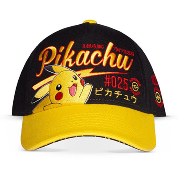Kšiltovka Pokémon - Pikachu (vyšívaný motiv)