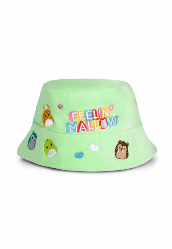 Squishmallows klobouk - mix zelený