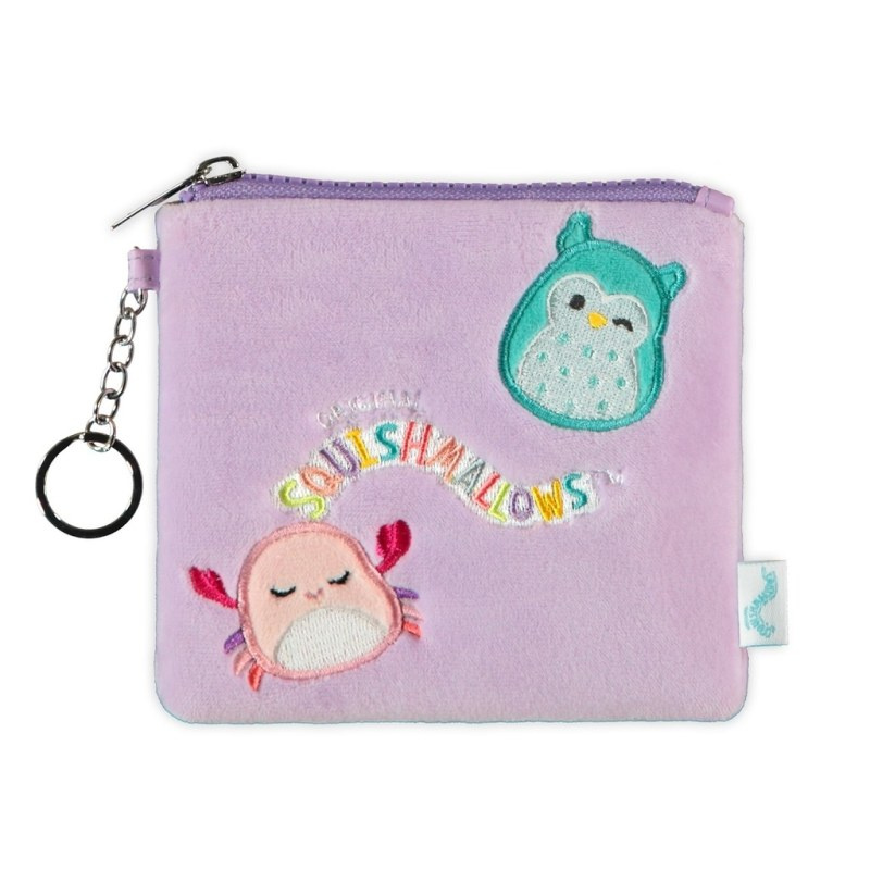 Squishmallows peněženka fialová