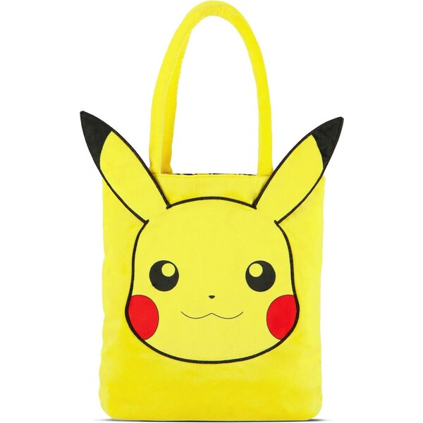 Pokémon Taška přes rameno chlupatá - Pikachu Žlutá