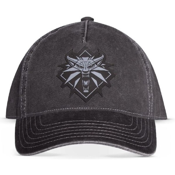 Kšiltovka The Witcher - Wolf Medallion