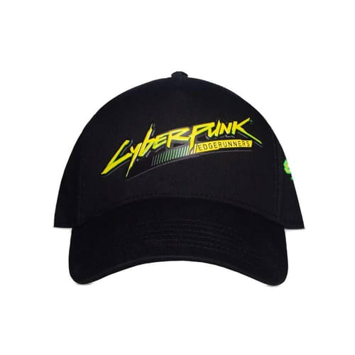 Difuzed Cyberpunk: Edgerunners Baseballová Kšiltovka Logo Černá