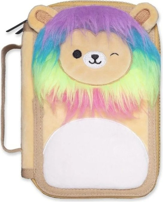 Squishmallows penál - lev Leonard