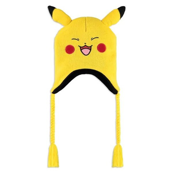 čepice šerpa Pokémon Smiling Pikachu Žlutá