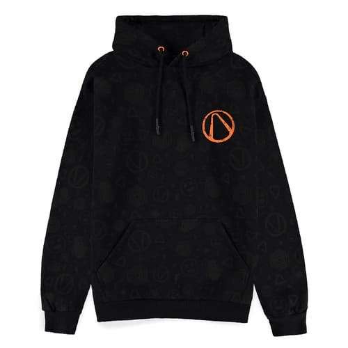 Mikina Borderlands - Orange Logo L