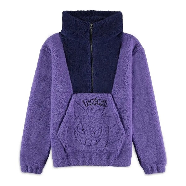 Mikina Difuzed Pokémon - Gengar Sherpa S Fialová