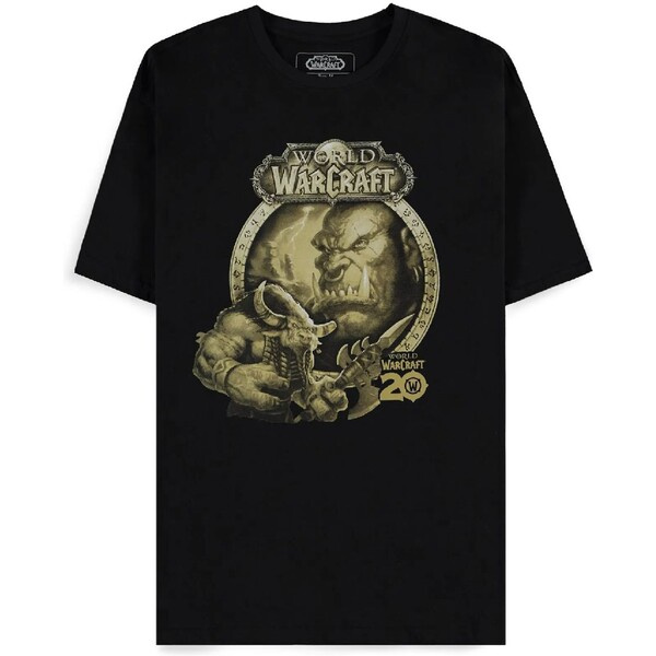 Difuzed tričko World of Warcraft 20th Anniversary Orc Černá