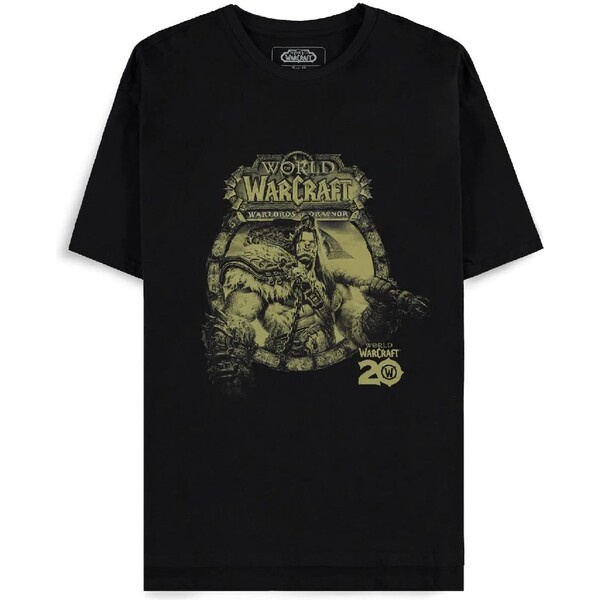 Difuzed tričko World of Warcraft 20th Anniversary Warlords of Draenor Černá