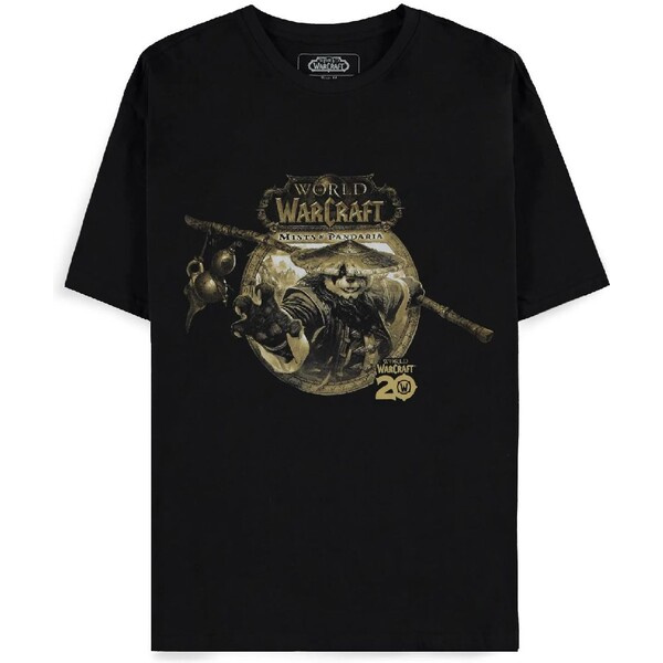 Difuzed tričko World of Warcraft 20th Anniversary Mists of Pandaria Černá