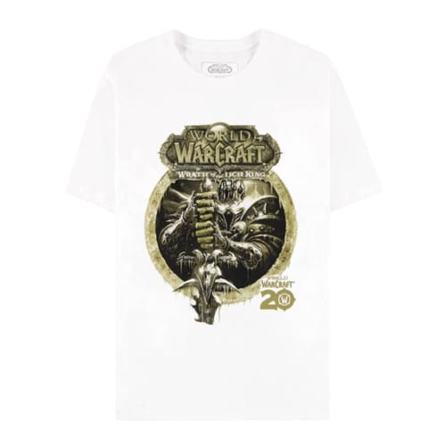 Difuzed tričko World of Warcraft 20th Anniversary - Lich King Bílá