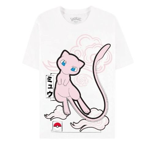 Dámské tričko Pokémon - Mew vel. M Bílá