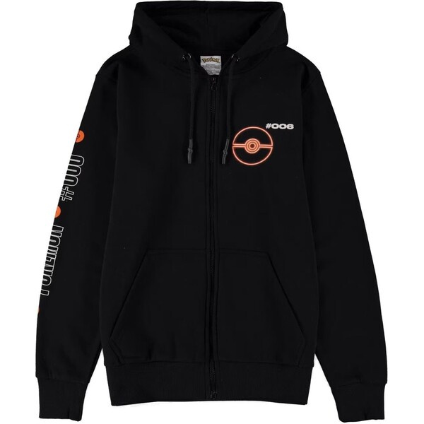 Difuzed Pokémon mikina Charizard - vel. XL Černá