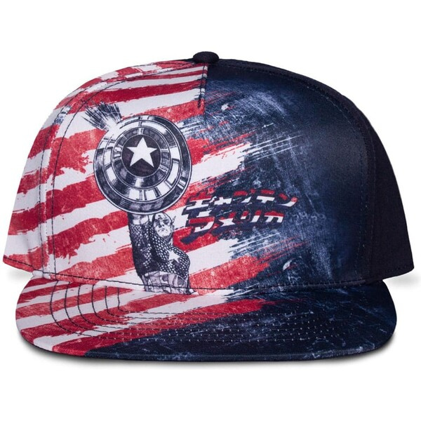 Captain America Brave New World Snapback Cap Captain