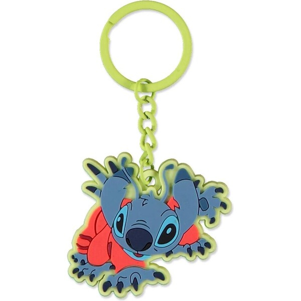 Lilo & Stitch Rubber Keychain Stitch