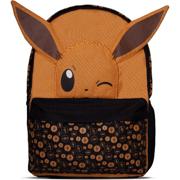 Batoh Pokémon - 3D Eevee Hnědá/černá
