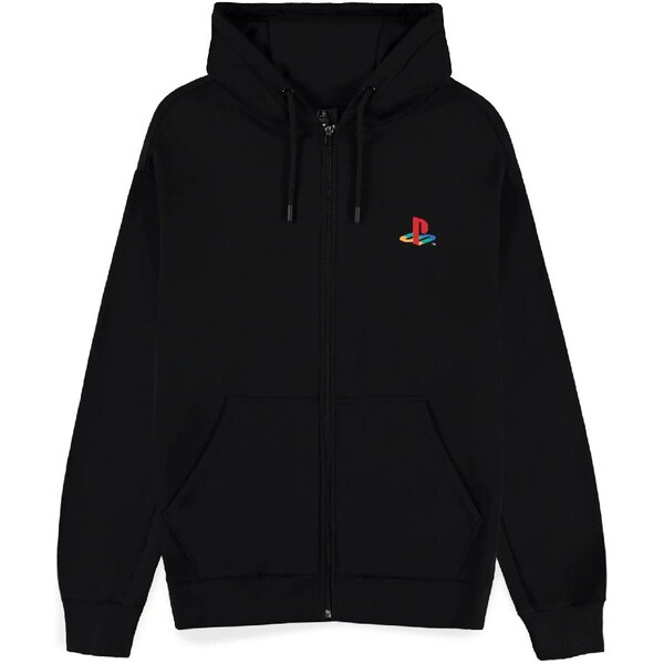 Difuzed Mikina na zip PlayStation - Japanese Logo M Černá